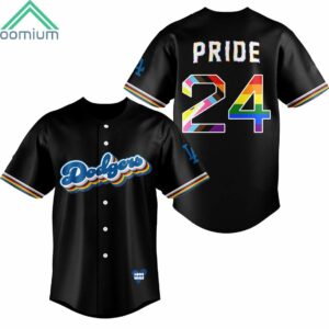 Custom Pride Night LA Dodgers Jersey 2024