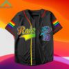 Customize Name Number Rainbow Pride Jersey