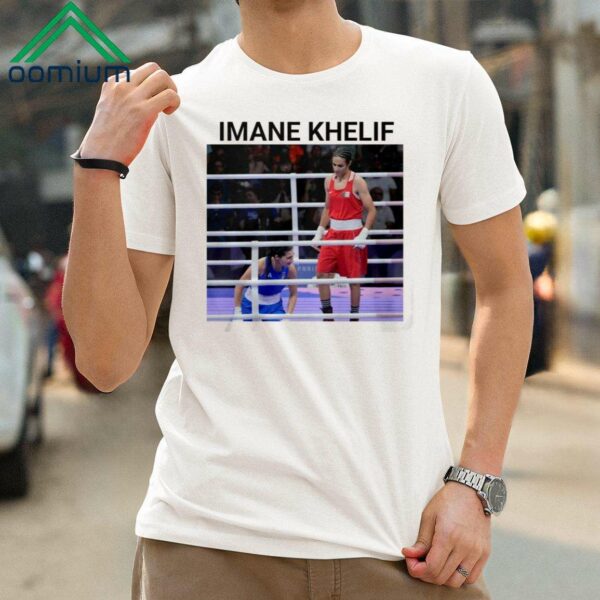 Derek Brunson Imane Khelif Shirt