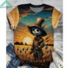 Fall Halloween Bogy Crew Neck Shirt