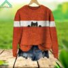 Funny Cat Knit Sweater