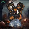 Ghost Art Casual Print Short Sleeve Shirt