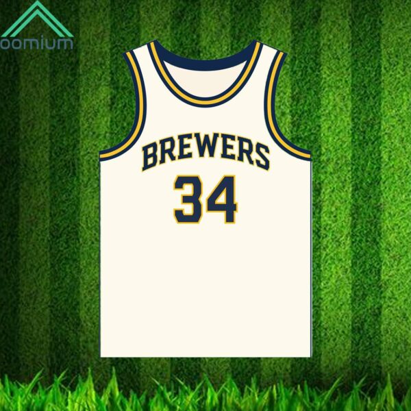 Giannis Brewers Basketball Jersey Giveaway 2024