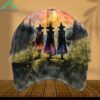 Halloween Artistic Witch Print Hat