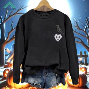 Halloween Crow Skull Sweatshirt