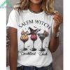 Halloween Salem Witch Cocktail Club Shirt