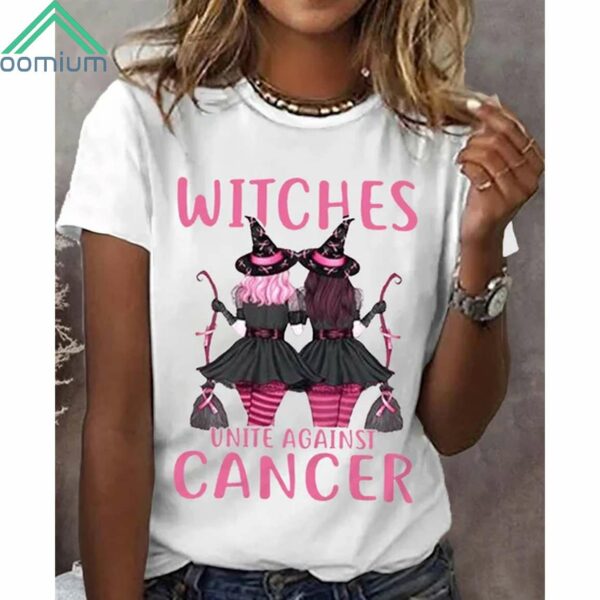 Halloween Witches Unite Against Cancer Shirt