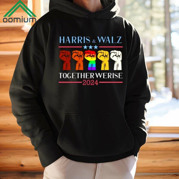 Harris And Walz Together Werise 2024 Shirt