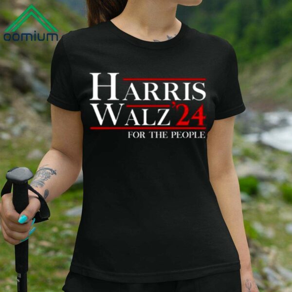 Harris Walz 2024 For The People Shirt