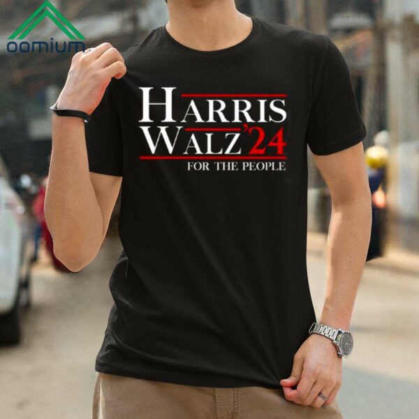 Harris Walz 2024 For The People Shirt