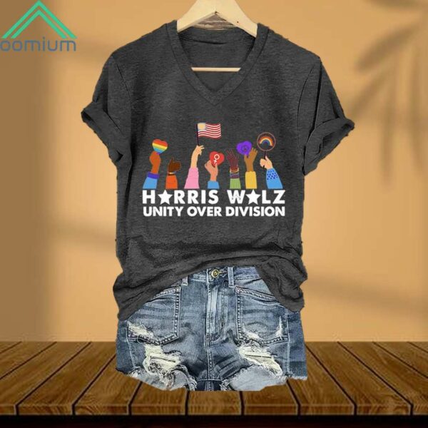 Harris Walz Unity Over Division Shirt