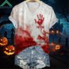 I'm Fine Bloody Halloween Shirt