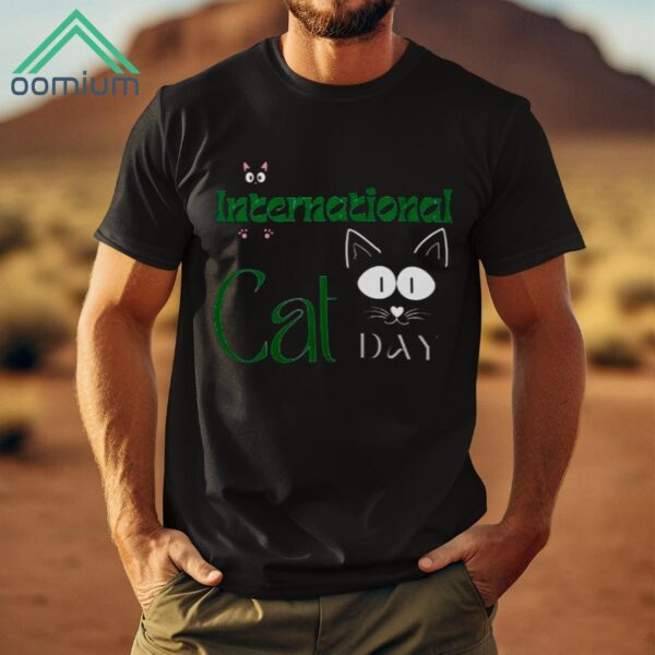 International Cat Day Shirt