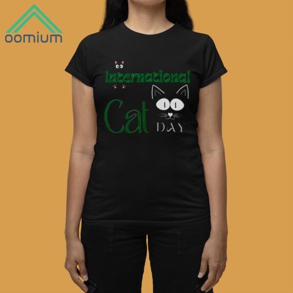 International Cat Day Shirt