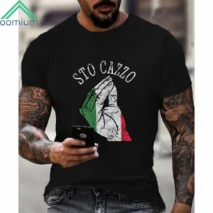 Italian Gesture Sto Cazzo Sa Shirt