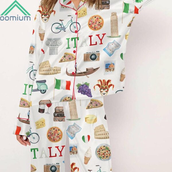 Italy Roma Travel Pajama Set