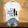 It's About Madam Time V Neck Shirt