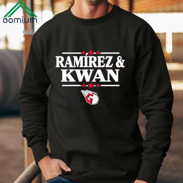 Jose Ramirez & Steven Kwan Cleveland Guardians Election Player Shirt