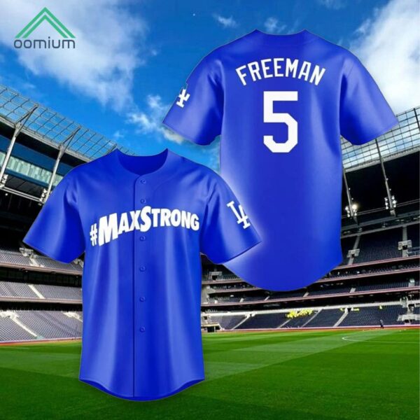 LA Dodgers MaxStrong Baseball Jersey