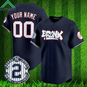 NY Yankees The Bronx Graffiti Vapor Premier Custom Jersey