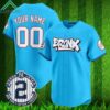 NY Yankees The Bronx Graffiti Vapor Premier Custom Jersey