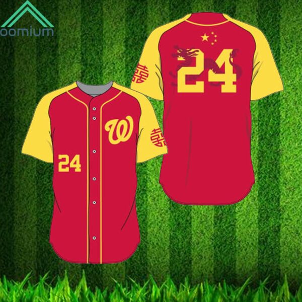 Nationals Chinese Heritage Day Jersey 2024 Giveaway