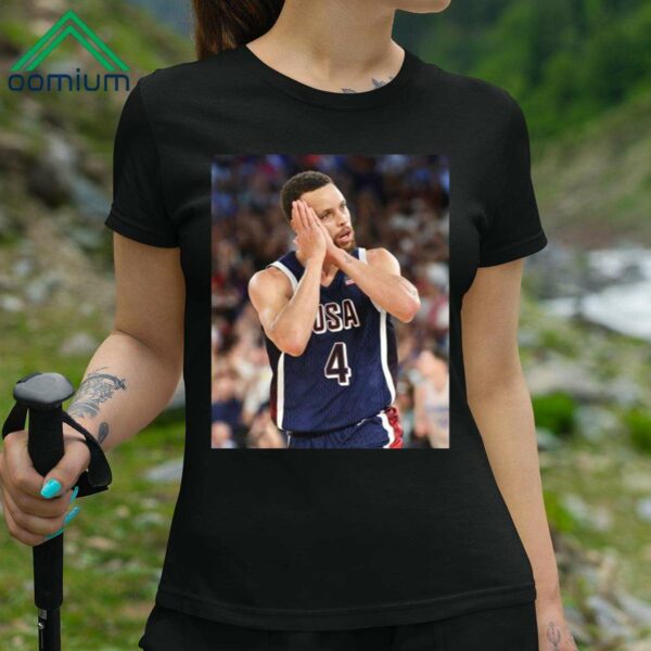 Nuit Nuit Stephen Curry USA Basketball Paris 2024 Shirt