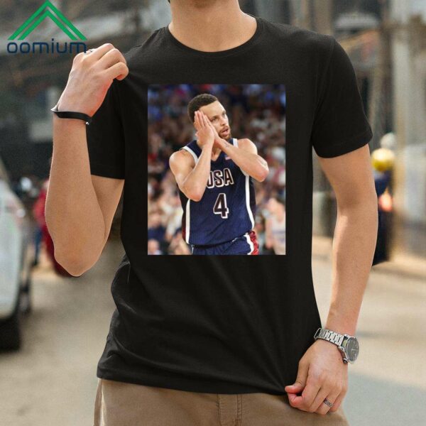 Nuit Nuit Stephen Curry USA Basketball Paris 2024 Shirt