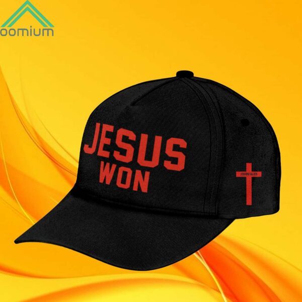 Ohio State Football Jesus Won Hat 2024