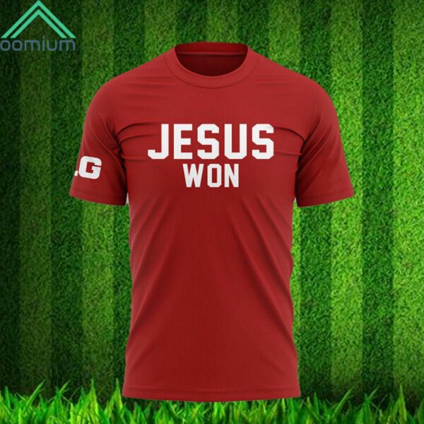 Ohio State Football Jesus Won Shirt 2024