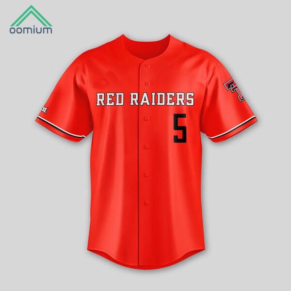 Patrick Mahomes Texas Tech Red Raiders Baseball Jersey