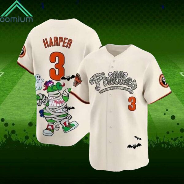 Phillies Phanatic Halloween Baseball Jersey