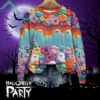 Rainbow Ghost Halloween Sweatshirt