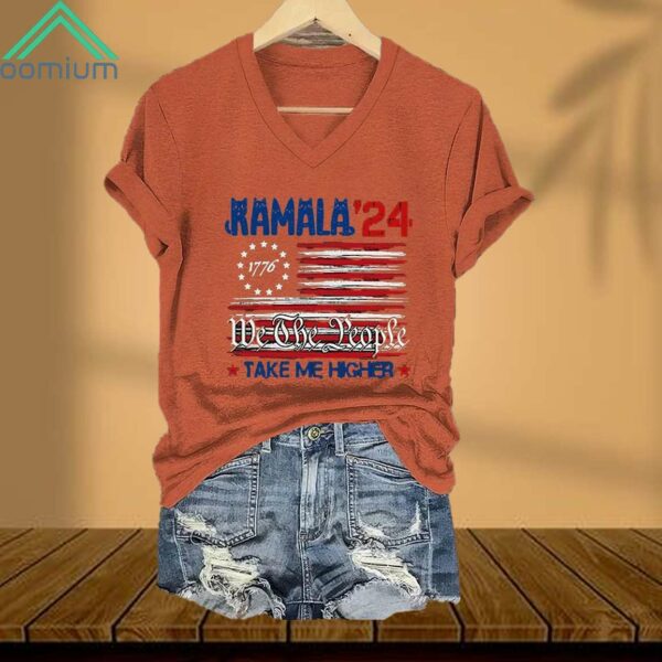 Ramala' 24 1776 We The People Take Me Higher Shirt