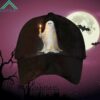 Retro Halloween Ghost Print Baseball Cap