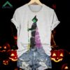 Retro Halloween Wicked Print Shirt