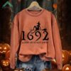 Retro Salem Witch 1692 A Few Of Us Got Away Print Shirt