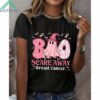 Scare Away Print Breast Cancer Shirt