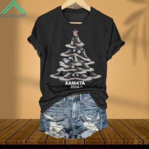 Shoes Christmas Tree KAM47A 2024 Printed Shirt