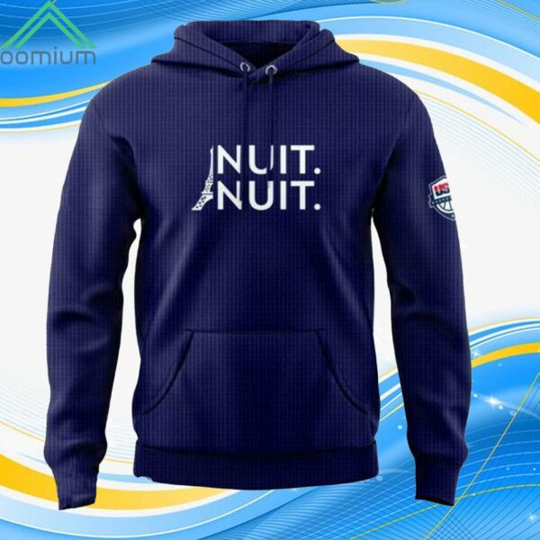 Stephen Curry USA Basketball Olympic Gold Medalist Nuit Nuit Hoodie