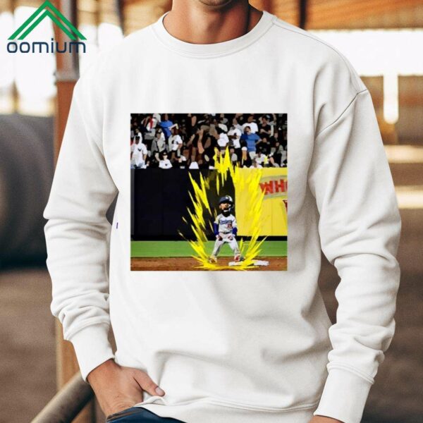 Teoscar Hernández Super Saiyan Walks It Off Los Angeles Dodgers Shirt