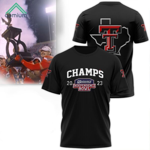 Texas Tech Football Independence Bowl Champions Shirt