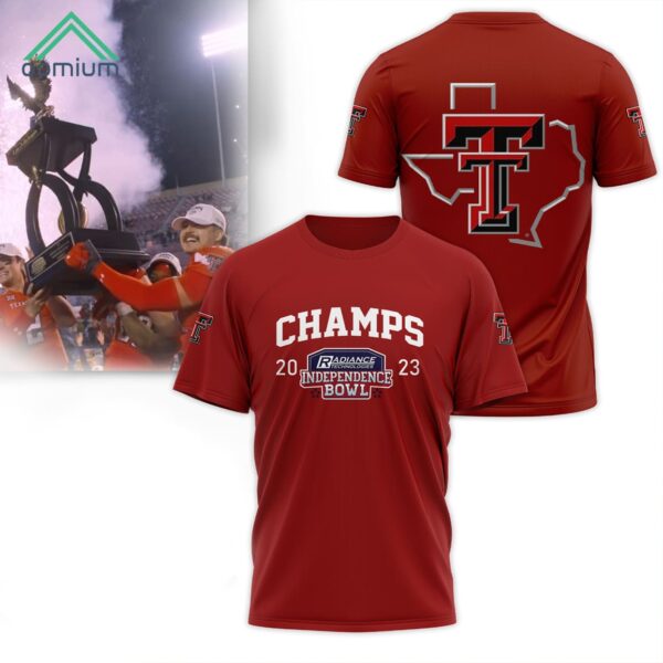 Texas Tech Football Independence Bowl Champions Shirt