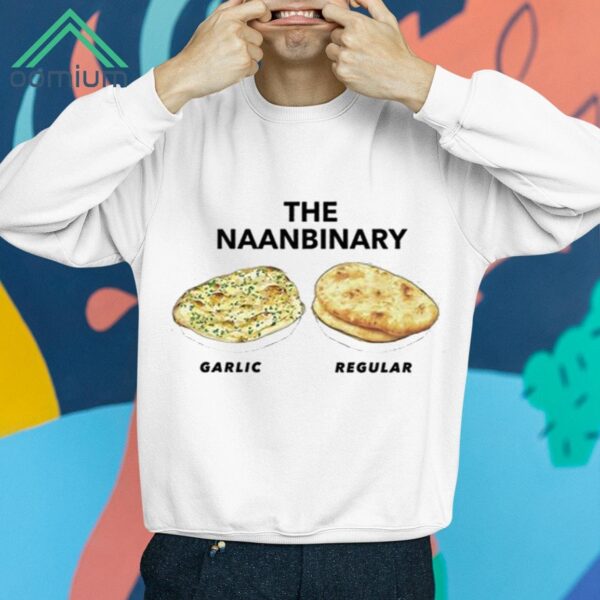 The Naanbinary Garlic Or Regular Shirt