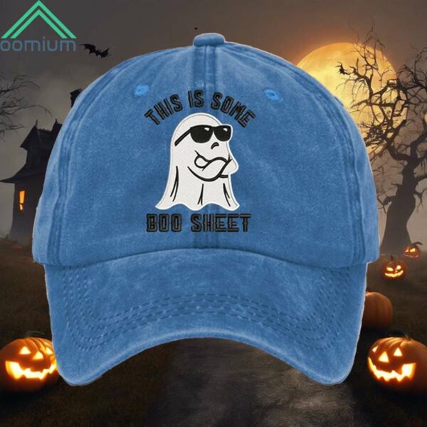 This is some Boo Sheet embroidery Design Baseball Cap