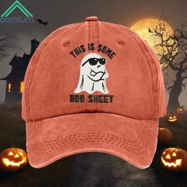 This is some Boo Sheet embroidery Design Baseball Cap