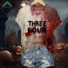 Three Four Better Lock The Door Print Shirt