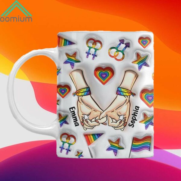 Together Since Personalized LGBT Support Mug