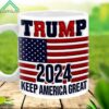 Trump 2024 Keep America Great 3D Mug