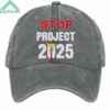 Trump Stop Project 2025 Hat